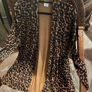 SOLD💕Leopard Cardigan💕